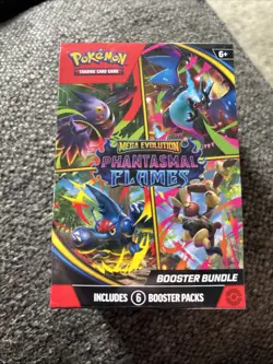 Phantasmal Flames Booster Bundle Pokemon - Image 1
