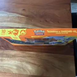 RARE Pokemon TCG Reshiram & Charizard-GX Tag Team Premium Collection Box - Image 3