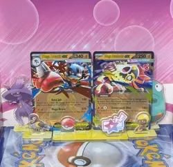 Mega Lucario Ex 113/217, Mega Hawlucha Ex 116/217 Ascended Heroes Pokemon Tcg - Image 1