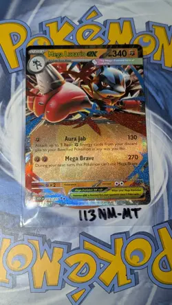 Mega Lucario Ex 113/217, Mega Hawlucha Ex 116/217 Ascended Heroes Pokemon Tcg - Image 2