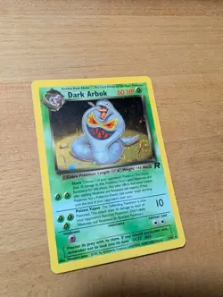 Pokemon TCG Dark Arbok Team Rocket Holo Rare Unlimited 2/82 Stage 1 60 HP - Image 1