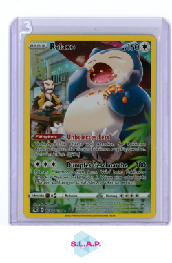 RELAXO POKEMON SWSH VERLORENER URSPRUNG ILLUSTRATION RARE TG10/TG30 DE 2022 - Image 1