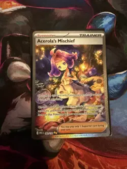 Pokemon TCG Acerola’s Mischief SIR Mega Evolutions 183/132 - Image 1