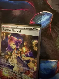 Pokemon TCG Acerola’s Mischief SIR Mega Evolutions 183/132 - Image 4