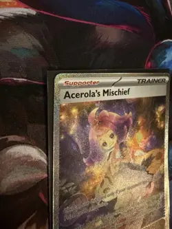 Pokemon TCG Acerola’s Mischief SIR Mega Evolutions 183/132 - Image 5