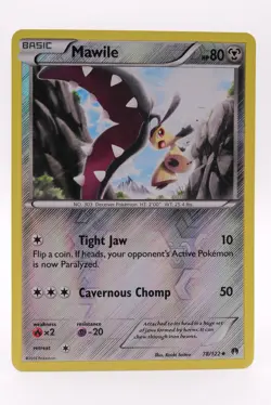 Mawile 78/122 Reverse Holo XY Breakpoint Pokemon TCG LP - Image 1