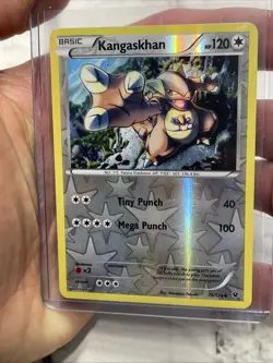 Pokemon Kangaskhan Reverse Holo 75/124 FCO Fates Collide LP+ Pokemon Nintendo - Image 1