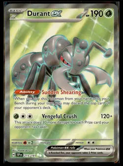 Durant ex - Pokemon SV08: Surging Sparks 215/191 - Image 1