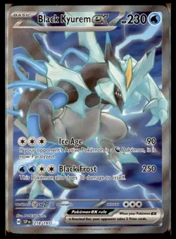 Black Kyurem ex - Pokemon SV08: Surging Sparks 218/191 - Image 1