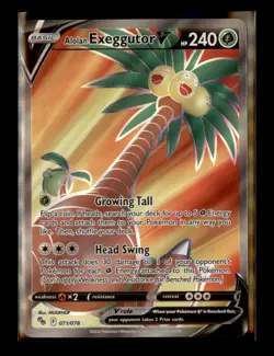 Alolan Exeggutor V (Full Art) - Pokemon Pokemon GO 071/078 - Image 1