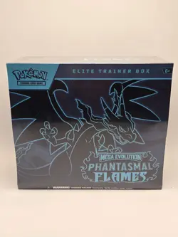 🔥Pokemon TCG Mega Evolution Phantasmal Flames Elite Trainer Box! ETB!🔥 - Image 1