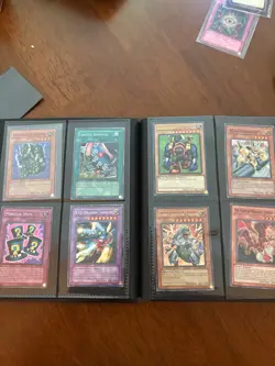 yugioh yu gi oh collection binder 1k cards binder mostly all holos vintage! - Image 3