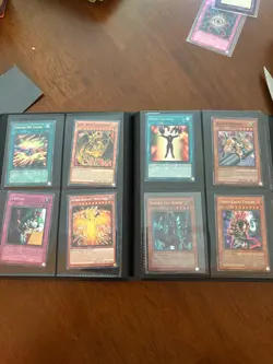 yugioh yu gi oh collection binder 1k cards binder mostly all holos vintage! - Image 4