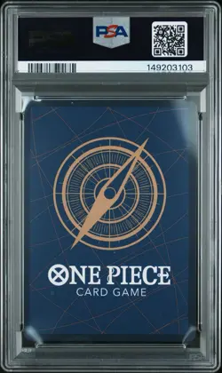 2026 ONE PIECE OP14-EB04-THE AZURE SEA'S SEVEN #119 DRACULE MIHAWK SEC PSA 10 - Image 2