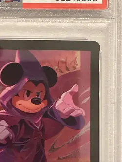2023 Disney Lorcana Mickey Mouse "Wayward Sorcerer" -FOIL 51/204 Low Pop PSA 10 - Image 5