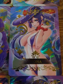 Beautiful 15 Goddess Story Card Lot - Waifu Cards Mona Barbara Lumine Jean - Image 4