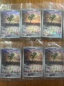 Teal Mask Ogerpon 123 Sv: Scarlet & Violet Promo Cards Holo x10 NM Sealed - Image 4