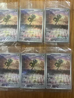 Teal Mask Ogerpon 123 Sv: Scarlet & Violet Promo Cards Holo x10 NM Sealed - Image 5