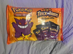 Nintendo Pokemon TCG BOOster Trick Or Trade Trading Card Game - 120 Cards 820650850783 - Image 1