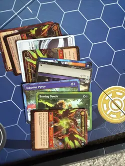 Bakugan Lot With Case, Board, Some Cards And Hexagon Chips. - Image 3