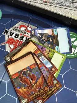 Bakugan Lot With Case, Board, Some Cards And Hexagon Chips. - Image 5