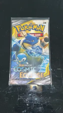 Pokemon Trading Card Game Sun & Moon Cosmic Eclipse Booster Pack 820650805899 - Image 1