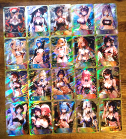 PREMIUM 20 Goddess Story Card Lot - Waifu Cards Eula Jean Lisa Fischl Keqing - Image 1