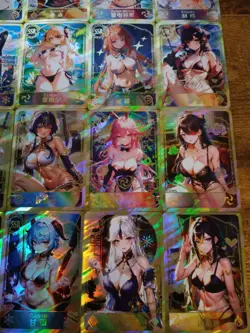 PREMIUM 20 Goddess Story Card Lot - Waifu Cards Eula Jean Lisa Fischl Keqing - Image 2