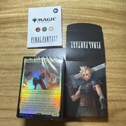Magic MTG Final Fantasy V Cloud Limit Break Commander Deck * DECK and BOX - Image 1