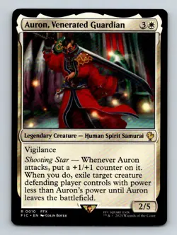 #10 Auron, Venerated Guardian 2025 Final Fantasy Commander * Rare - Image 1