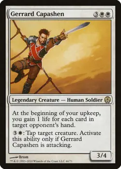 Gerrard Capashen [Duel Decks: Phyrexia vs. the Coalition] Magic MTG - Image 1