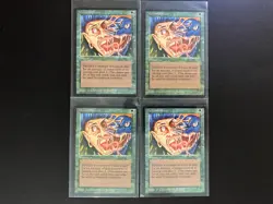 4 x METAMORPHOSIS from Arabian Nights Magic the Gathering 1993 MTG Vintage Green - Image 1