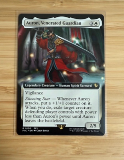 Auron, Venerated Guardian (Extended Art) Commander: Final Fantasy REG NM - Image 1