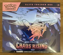 Pokemon Chaos Rising Elite Trainer Box Factory Sealed IN HAND Pokemon - Image 1
