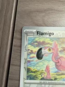 Pokemon TCG Flamigo Reverse Holo Paldea Evolved 170/193 Scarlet & Violet NM - Image 2