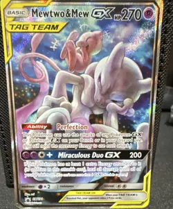 The Pokemon Company Mewtwo & Mew GX SM191 TAG TEAM GX Promo Holo EN HP 270 - Image 1