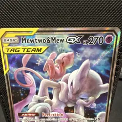 The Pokemon Company Mewtwo & Mew GX SM191 TAG TEAM GX Promo Holo EN HP 270 - Image 2