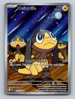 Pokemon TCG Helioptile Holo Illustration Rare ME01: Mega Evolution 143/132 - Image 1