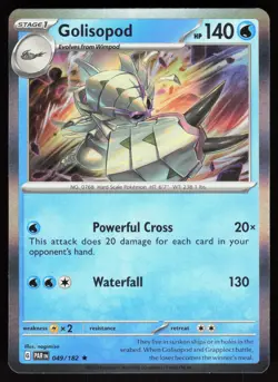 Golisopod 049/182 Rare Paradox Rift Pokemon Holo Near Mint - Image 1