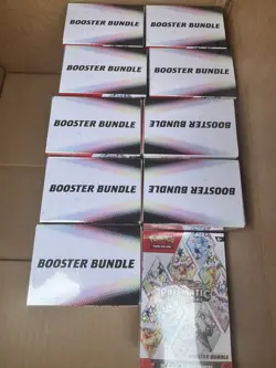 Pokemon TCG Prismatic Evolutions Sealed Booster Bundle Lot Of 10 New In Hand QTY - Image 1