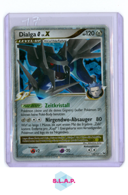 DIALGA LV.X POKEMON 122/127 2009 PLATINUM HOLO GERMAN - Image 1