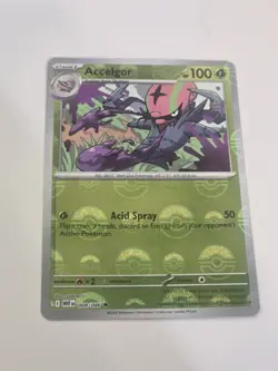 Accelgor 9/86 White Flare Pokeball Holo Pokemon TCG - Image 1