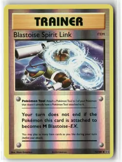 BLASTOISE SPIRIT LINK 73/108 UNCOMMON EVOLUTIONS POKEMON REVERSE HOLO NEAR MINT - Image 1