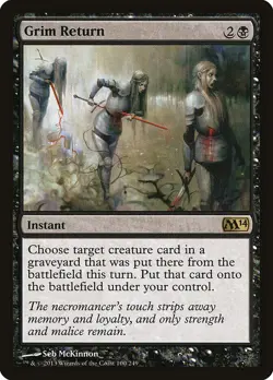 Grim Return [Magic 2014] Magic MTG - Image 1