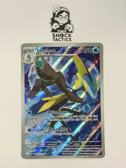 Pokemon Inteleon 142/132 Me01 Mega Evolution Illustration Rare Holo Full Art NM - Image 1