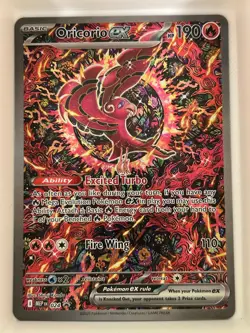 Oricorio ex - 024 024 Holo Promo ME: Mega Evolution Promo Pokemon NM - Image 1