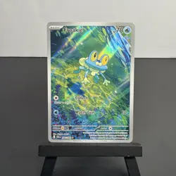 Froakie 088/086 Illustration Rare ME04: Chaos Rising Pokemon Holo NM Full Art! - Image 1