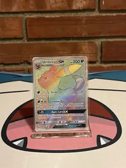 2017 Pokemon Sun & Moon Umbreon GX Secret Rare #154/149 - Image 1