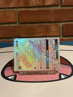 2017 Pokemon Sun & Moon Umbreon GX Secret Rare #154/149 - Image 2