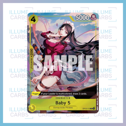 Baby 5 | OP12-112 | Unnumbered Promo Card | One Piece Card Game - Image 1